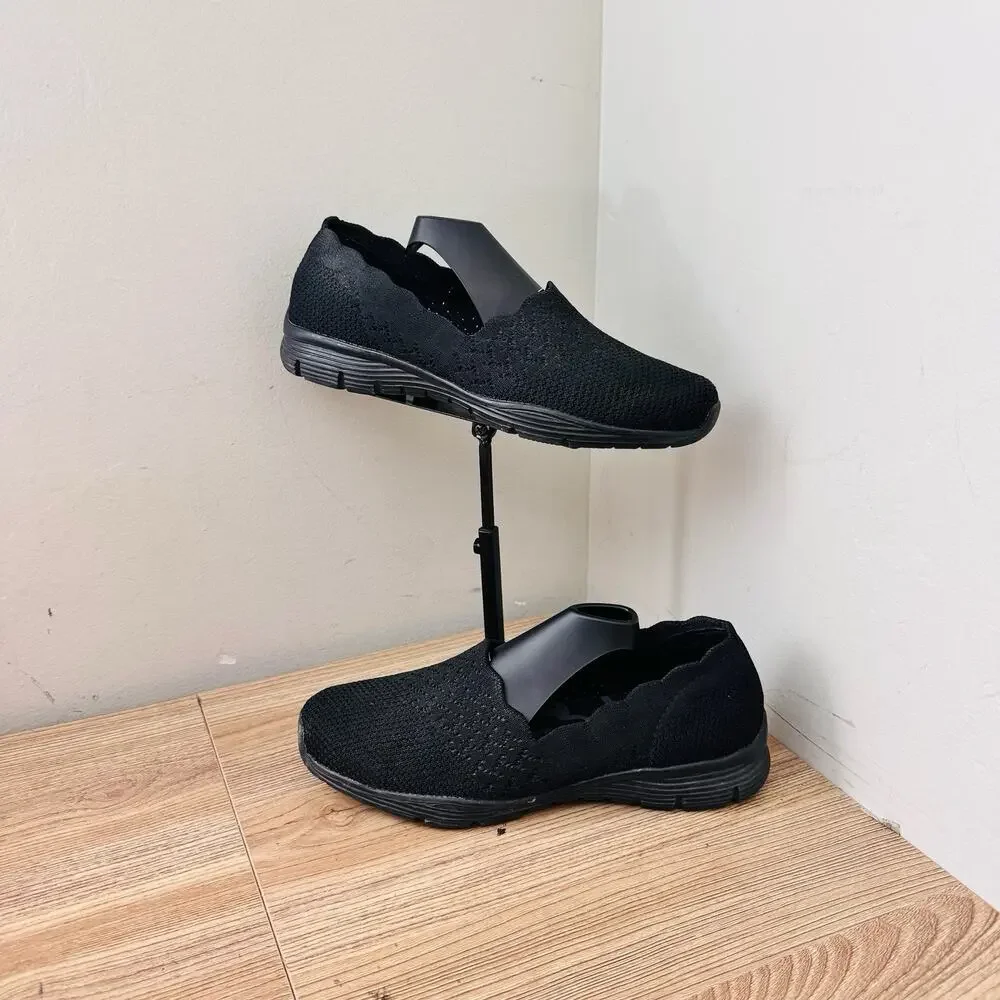 Skechers Seager Stat women's shoes Black Size 7
